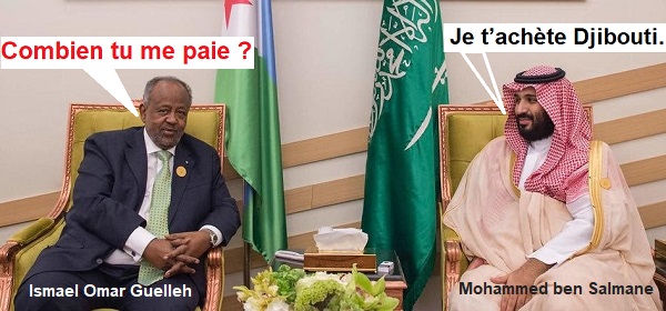 Djibouti / Arabie saoudite : L’ambassadeur Dya-eddine Saïd Bamakhrama met Djibouti sous tutorat saoudien en échange de cinq million de Dollars US.