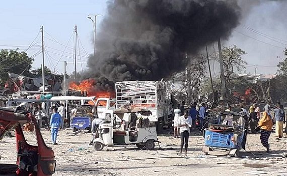 Somali : plus de 115 morts et 200 blessés à Mogadiscio suite l’attentat terroriste d’Al-shabab de ce samedi matin.
