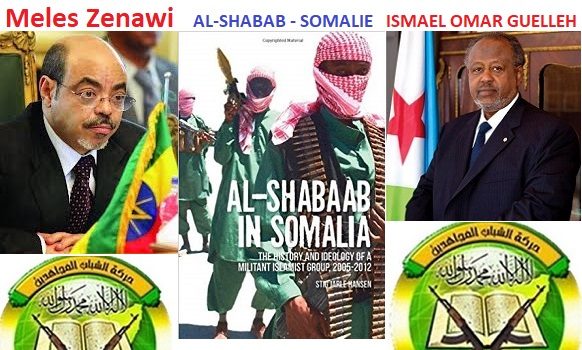 Djibouti : Ismaël Omar Guelleh et l’ex régime du TPLF de l’Éthiopie dirigé par Meles Zenawi sont les créateurs d’Al-shabab.