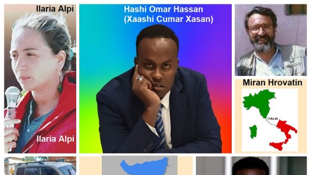 Somalie/Italie : Hashi Omar Hassan (Xaashi Cumar Xasan) décède à Mogadiscio dans l’explosion de sa voiture piégée.