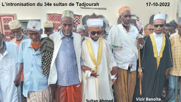 Djibouti : Dardar Ahmed Chehem Ahmed, l’intronisation du 34e sultan de Tadjourah.