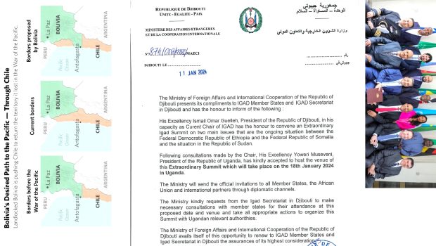 Djibouti/Somalie/Éthiopie : Quels sont les liens entre le Chili, l’IGAD, Djibouti, Hargeisa, Addis-Abeba, Mogadiscio et la mer Rouge ?